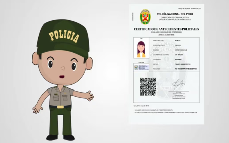 Servicio en Antecedentes Policiales, Penales y Judiciales