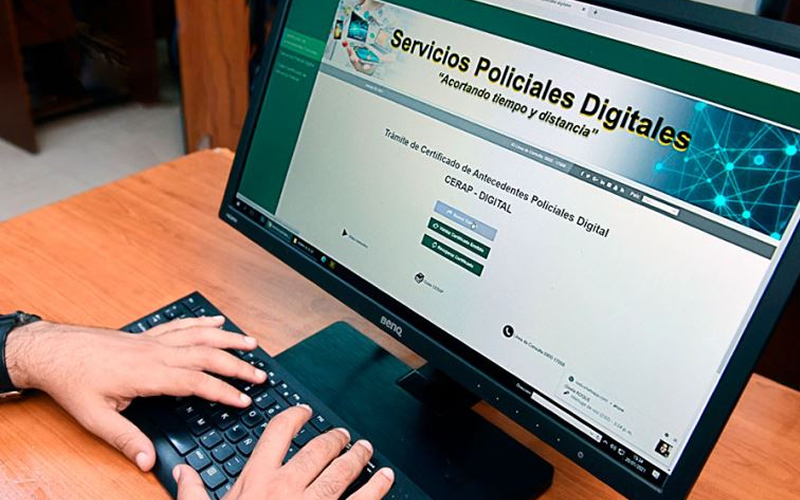Servicio en Antecedentes Policiales, Penales y Judiciales